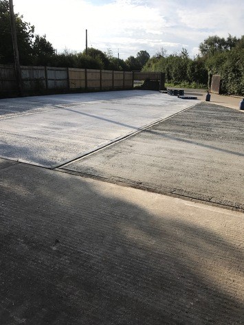 Concrete Bays Completed 