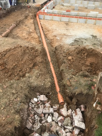 Soakaway Drainage for Extension